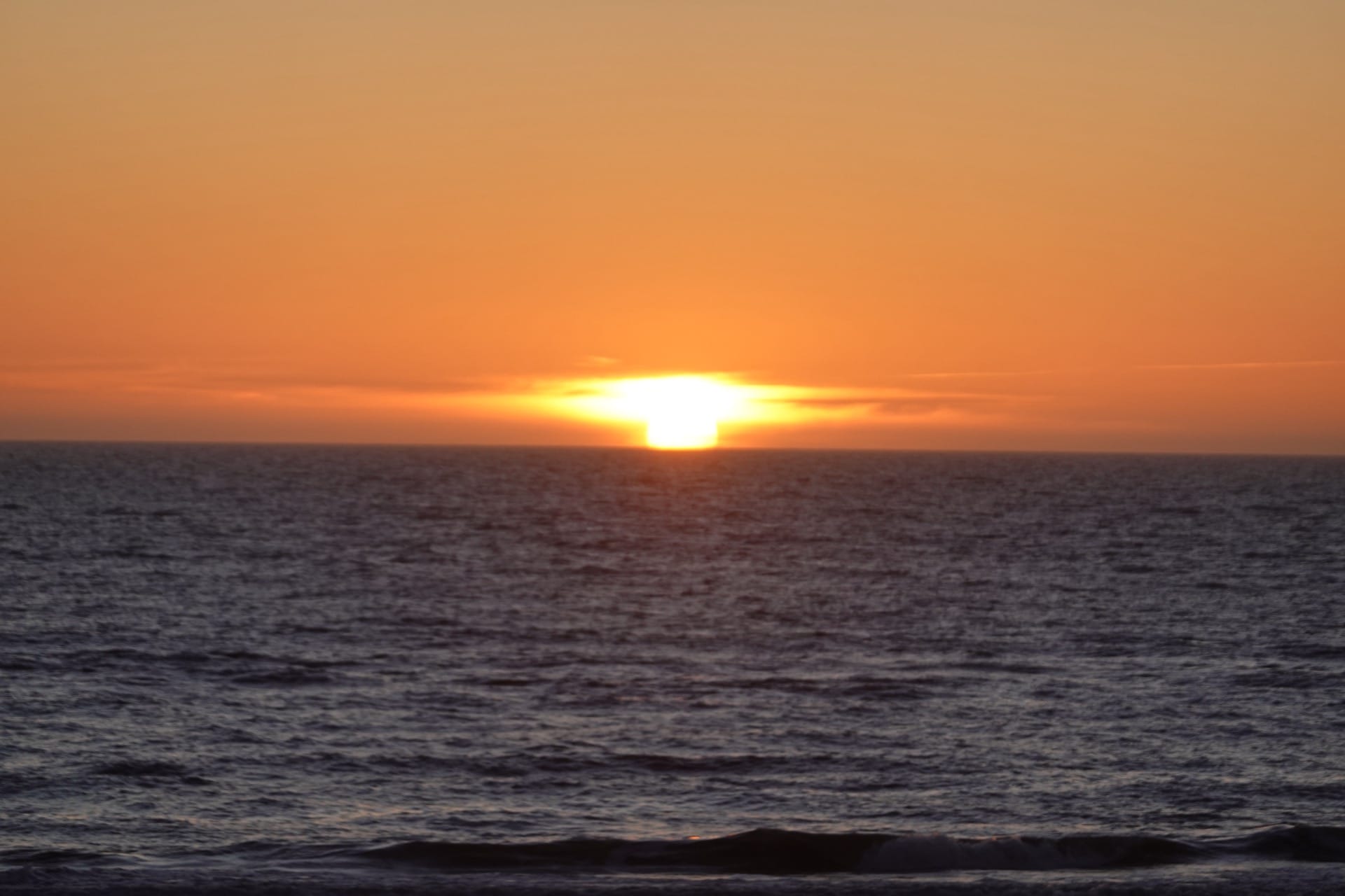 Hvide_Sande_Sonnenuntergang